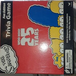 Simpson's 25yr Edition Trivia Game